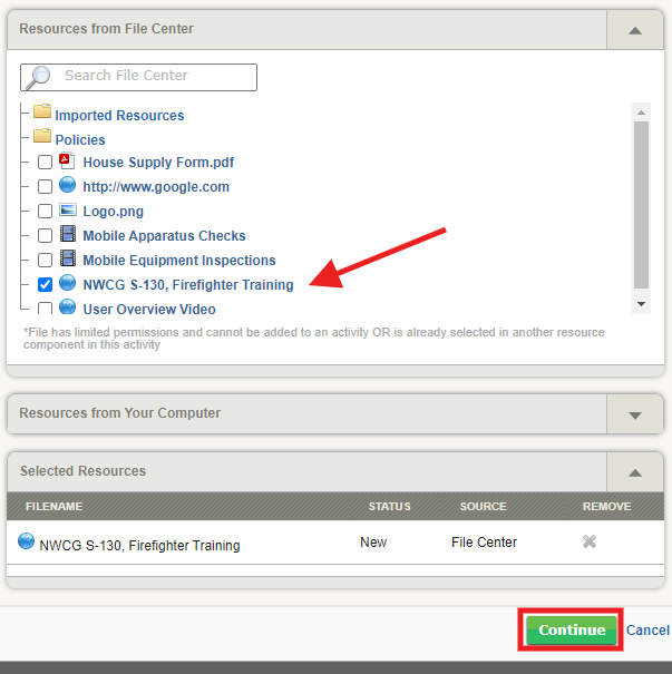 How to add web links to an Activity