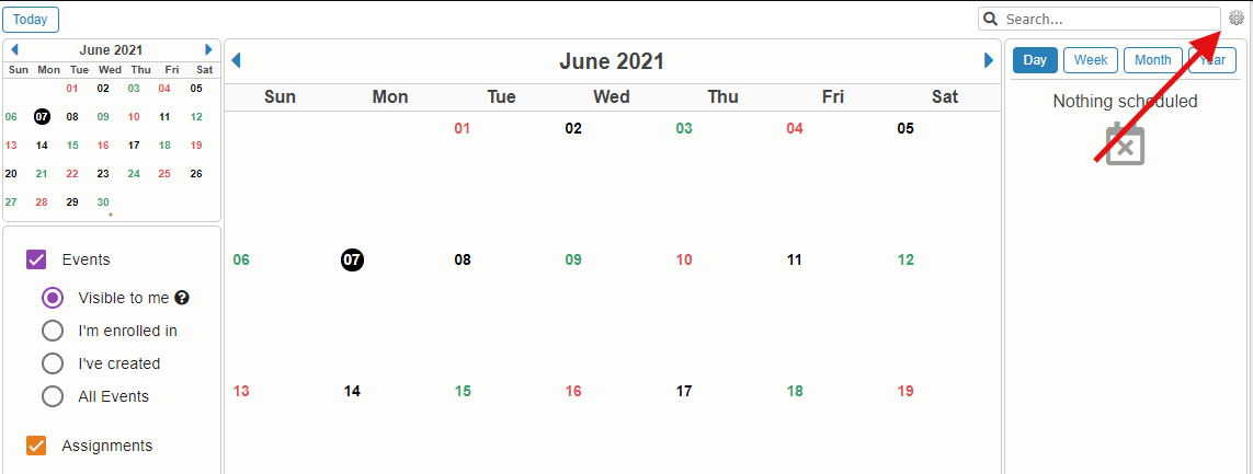 Calendar Settings / Edit Shift Pattern