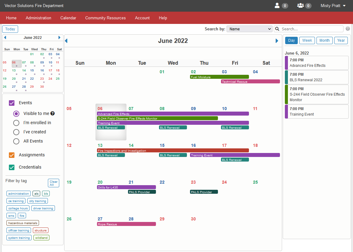 Release Announcement: Color-coded Events on Calendar
