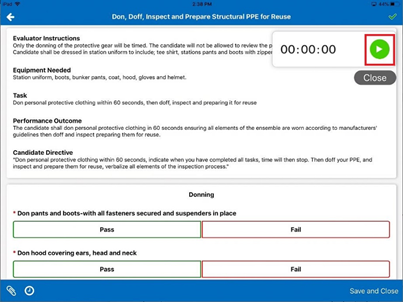 Using the Timer on Mobile (For Public Safety)