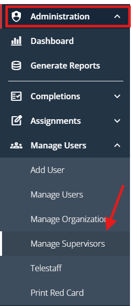 Mass Create and Manage Supervisors